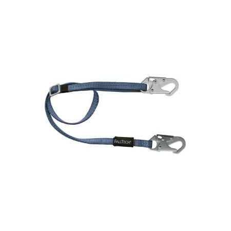 Falltech FallTech 8209 4' to 6' Restraint Lanyard, Adjustable Single Leg, with 2 Snap Hooks 8209